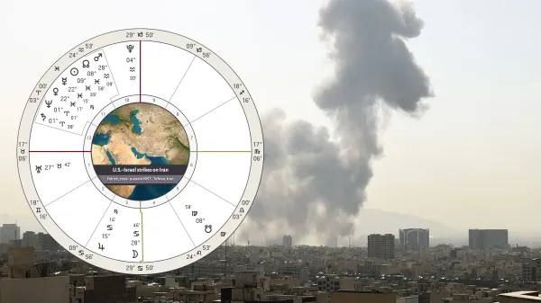 Astrology of U.S.–Israel strikes on Iran